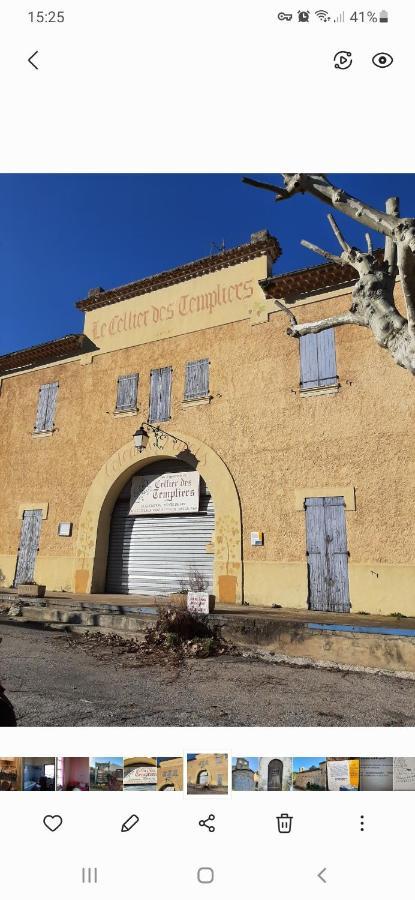 Le Logis Des Templiers Appartement Climatise Régusse Dış mekan fotoğraf
